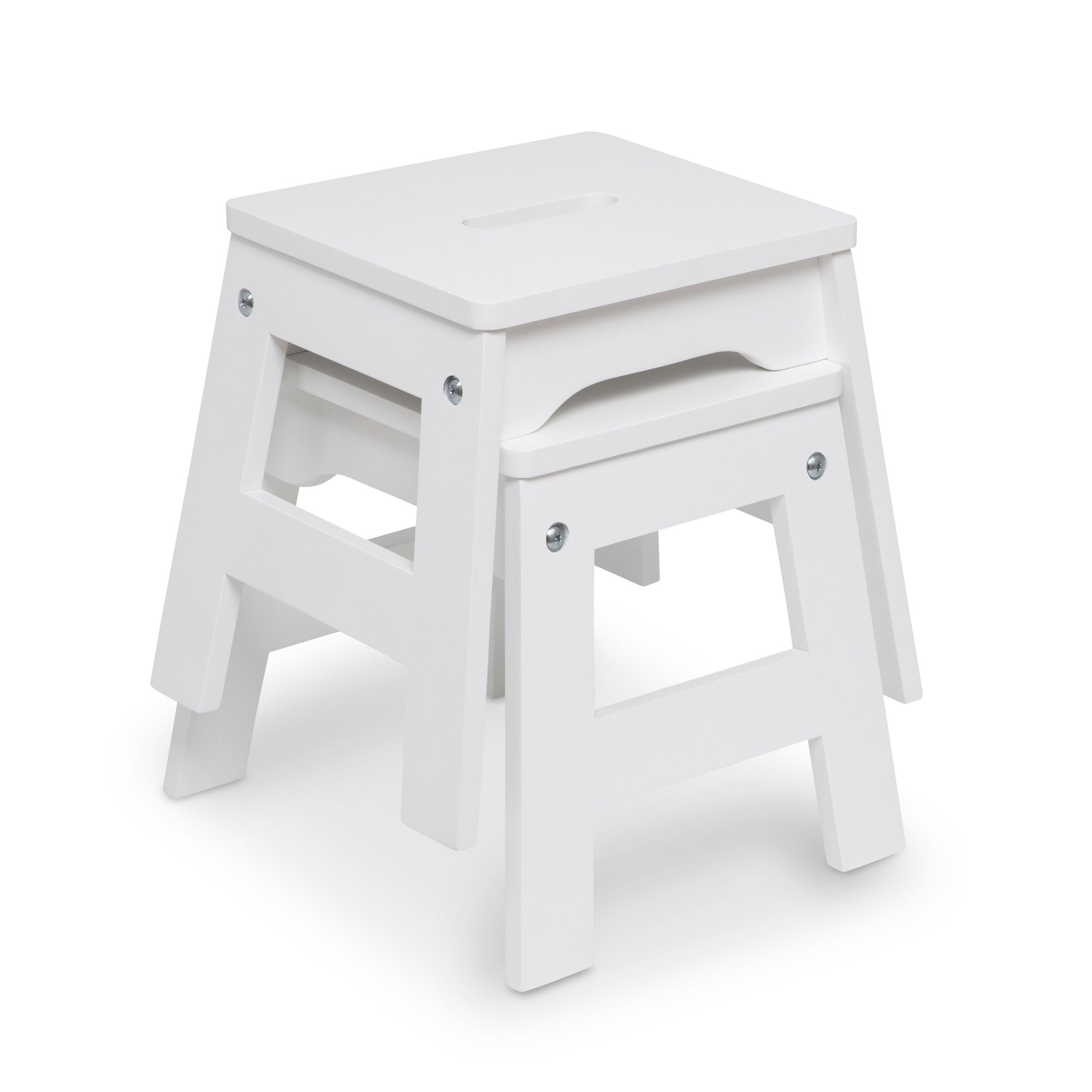 Wooden Stools – Set of 2 - Image 6