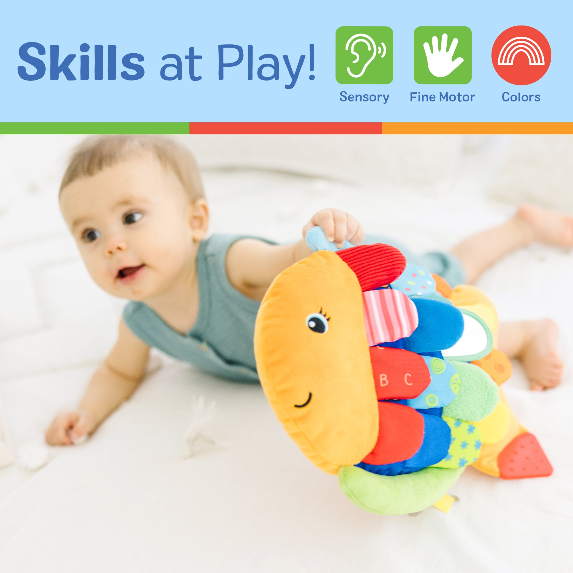 K's Kids Flip Fish Baby Toy - Image 5