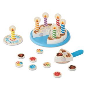 Wooden Birthday Cake Play Set