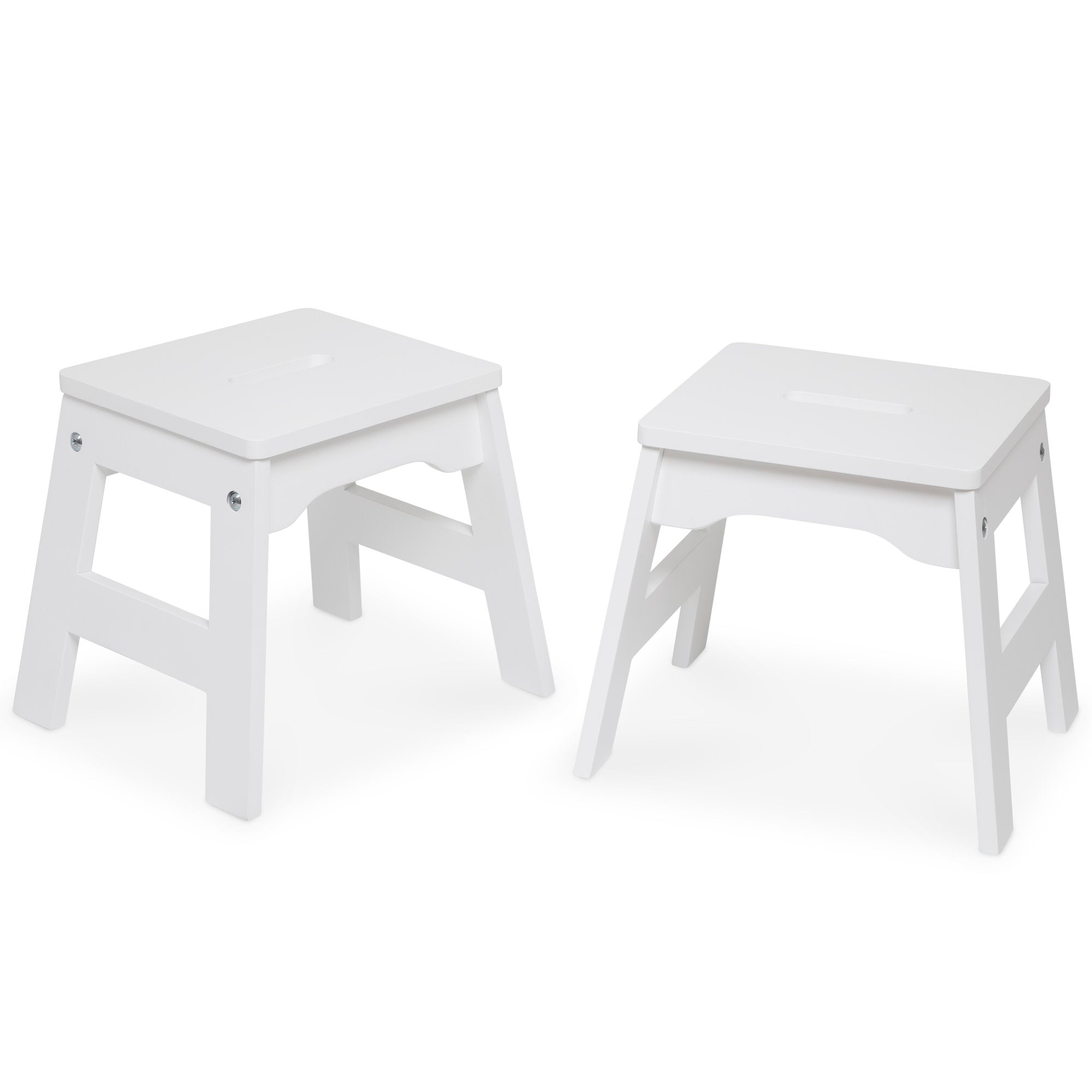 Wooden Stools – Set of 2 - Image 8
