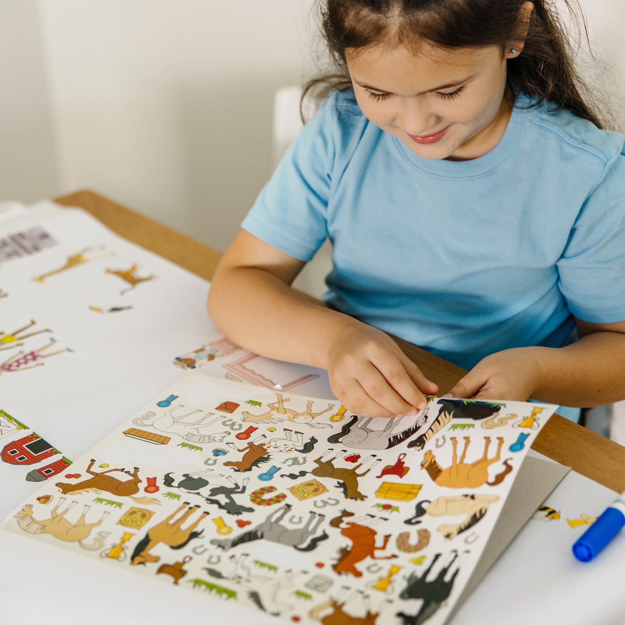 Princess. Fairy. Animals & More Coloring and Sticker Pad Bundle - Image 5