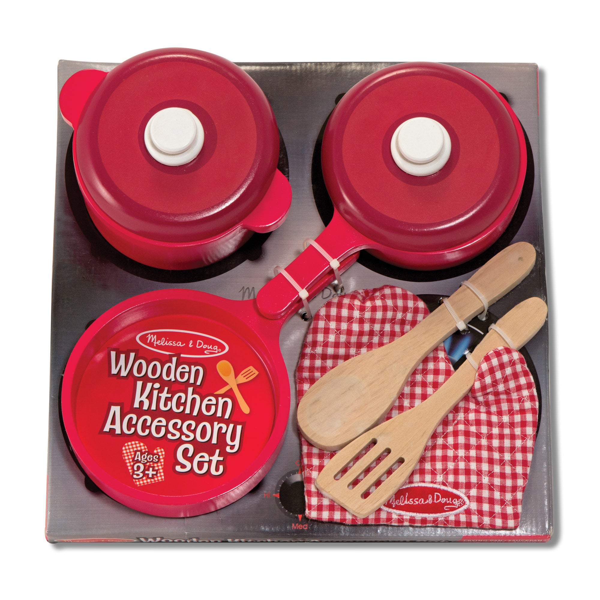 Wooden Kitchen Accessory Play Set - Image 3