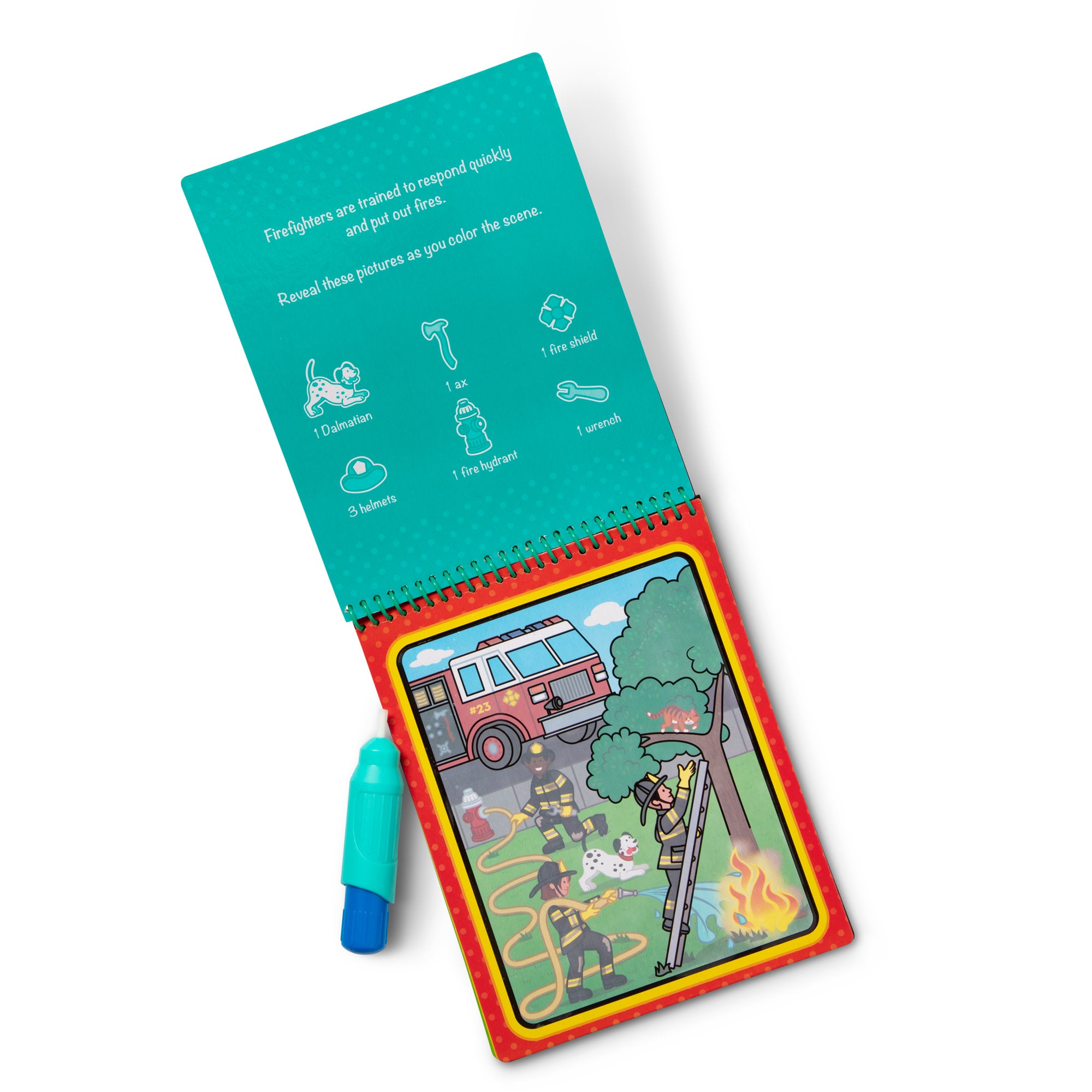 Water Wow! Occupations - Water Reveal Pad On the Go Travel Activity - Image 3