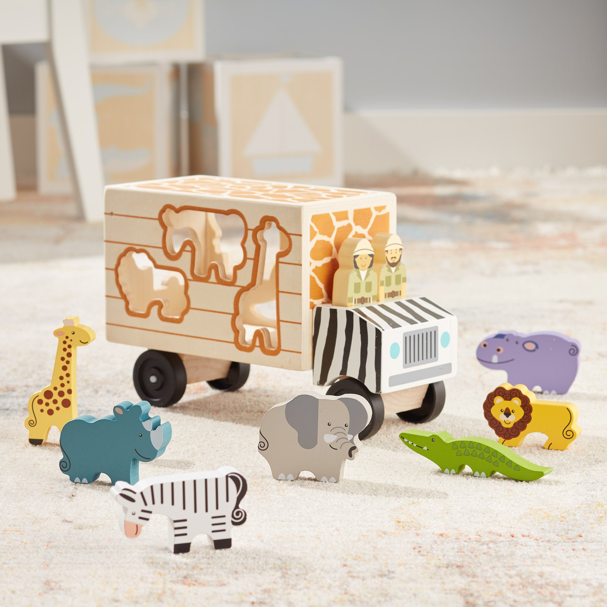 Animal Rescue Wooden Play Set - Image 9