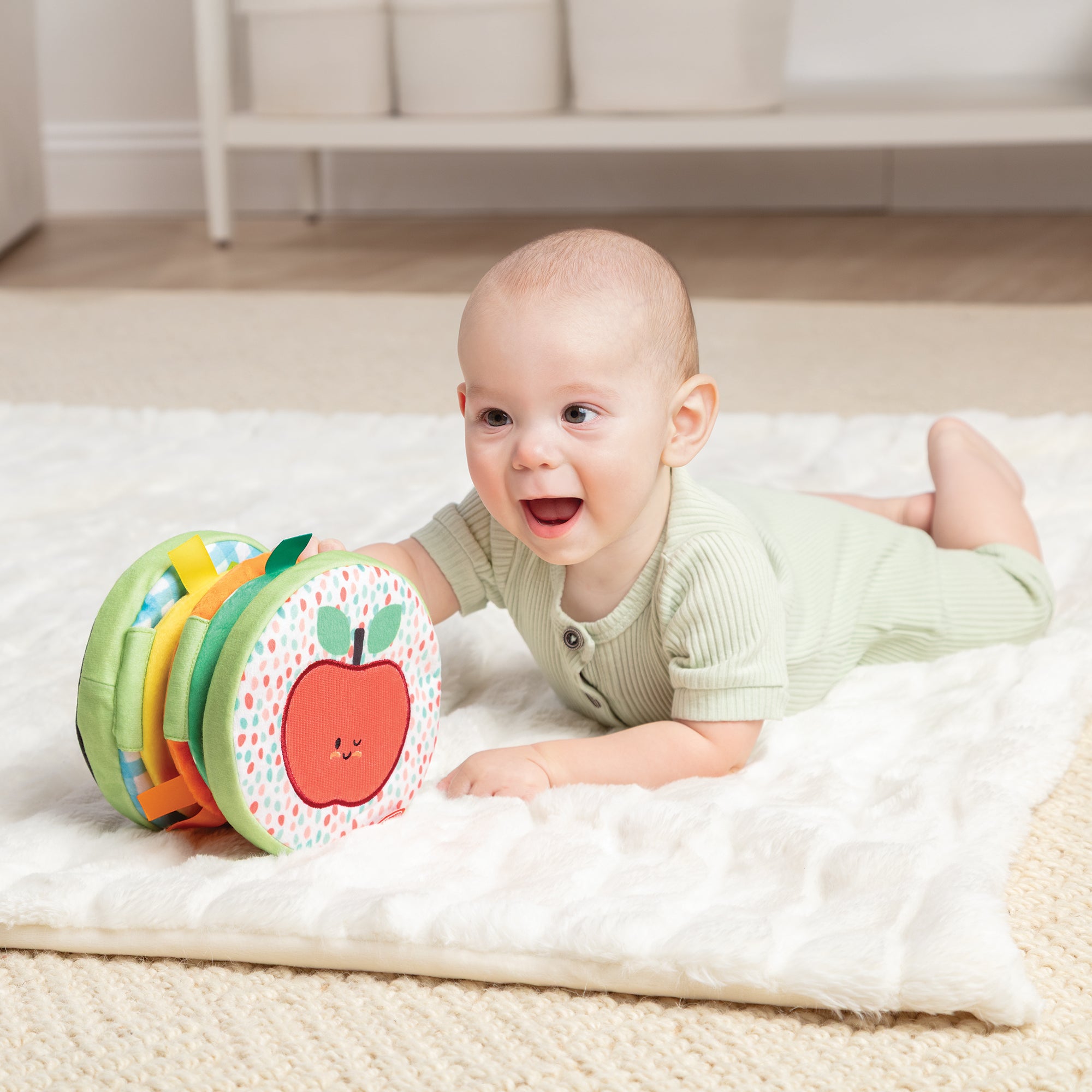 Farmers Market Tummy Time Roller Toy - Image 7