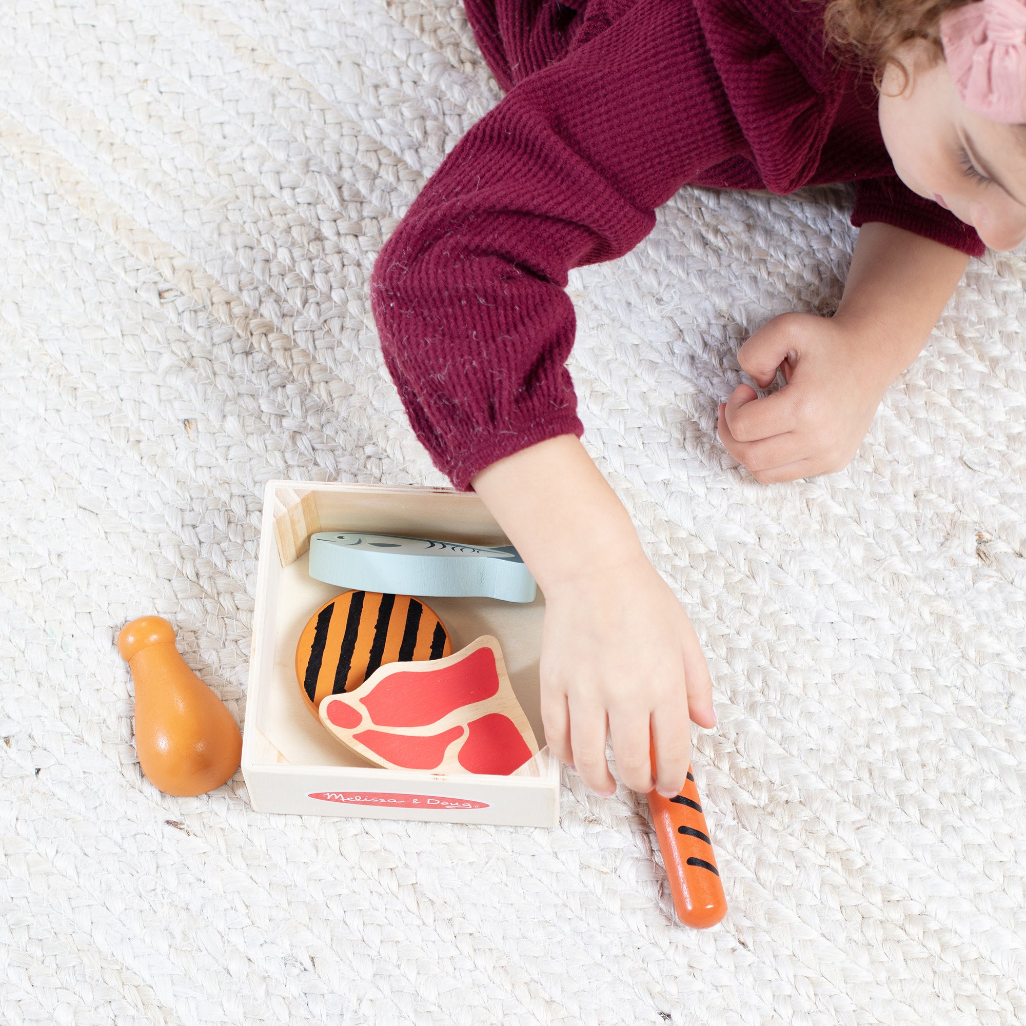 Wooden Food Groups Play Set – Protein - Image 6