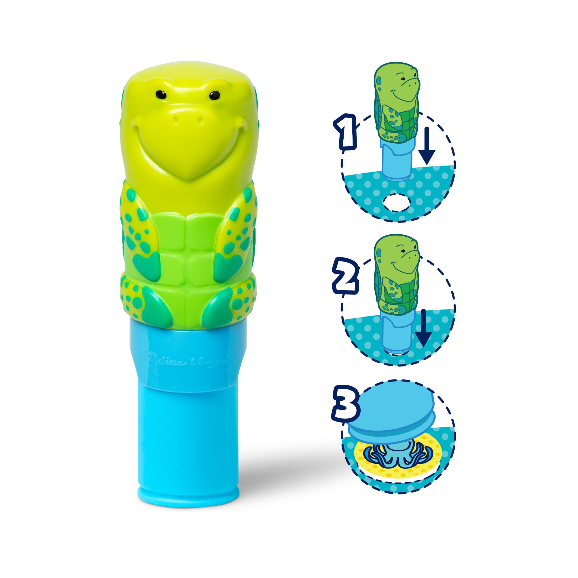 Sticker WOW!™ Sea Turtle Bundle: Activity Pad & Sticker Stamper + Mini Activity Pad and 200 Refill Stickers - Image 3