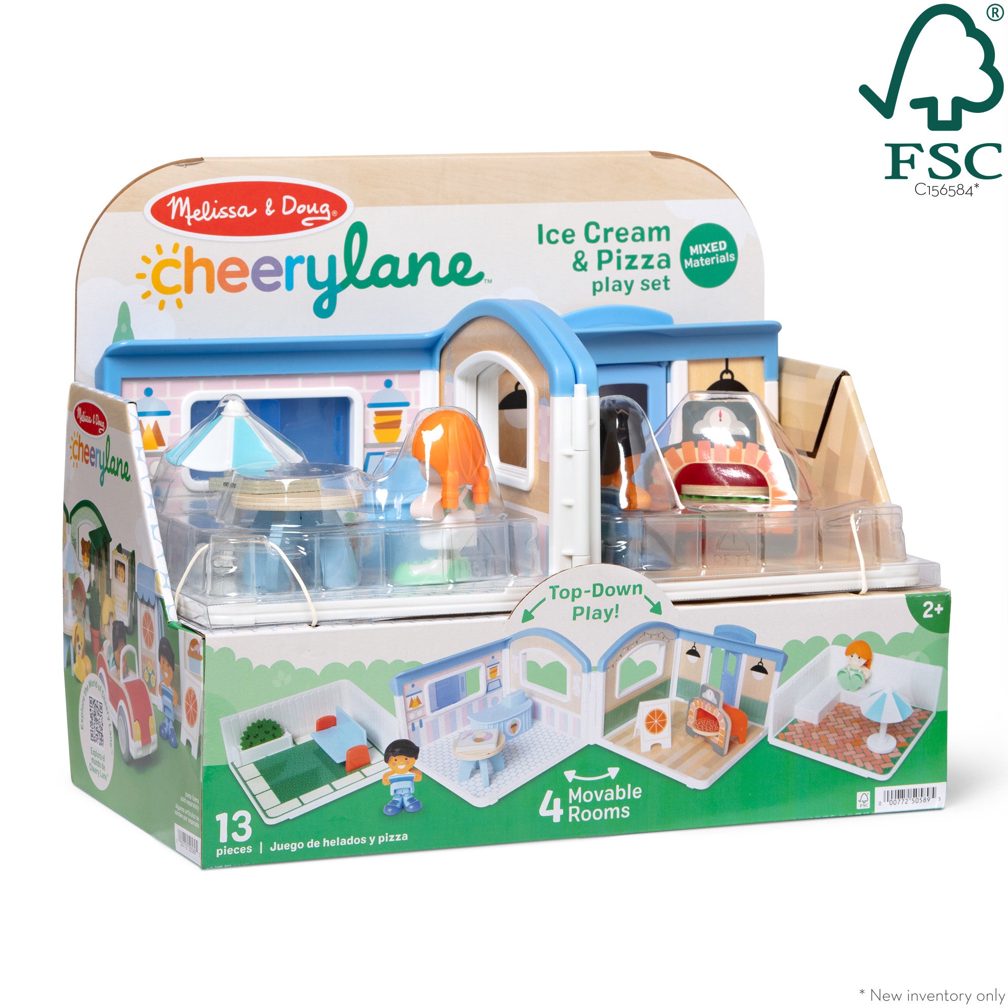 Cheery Lane™ Ice Cream and Pizza Play Set - Image 4