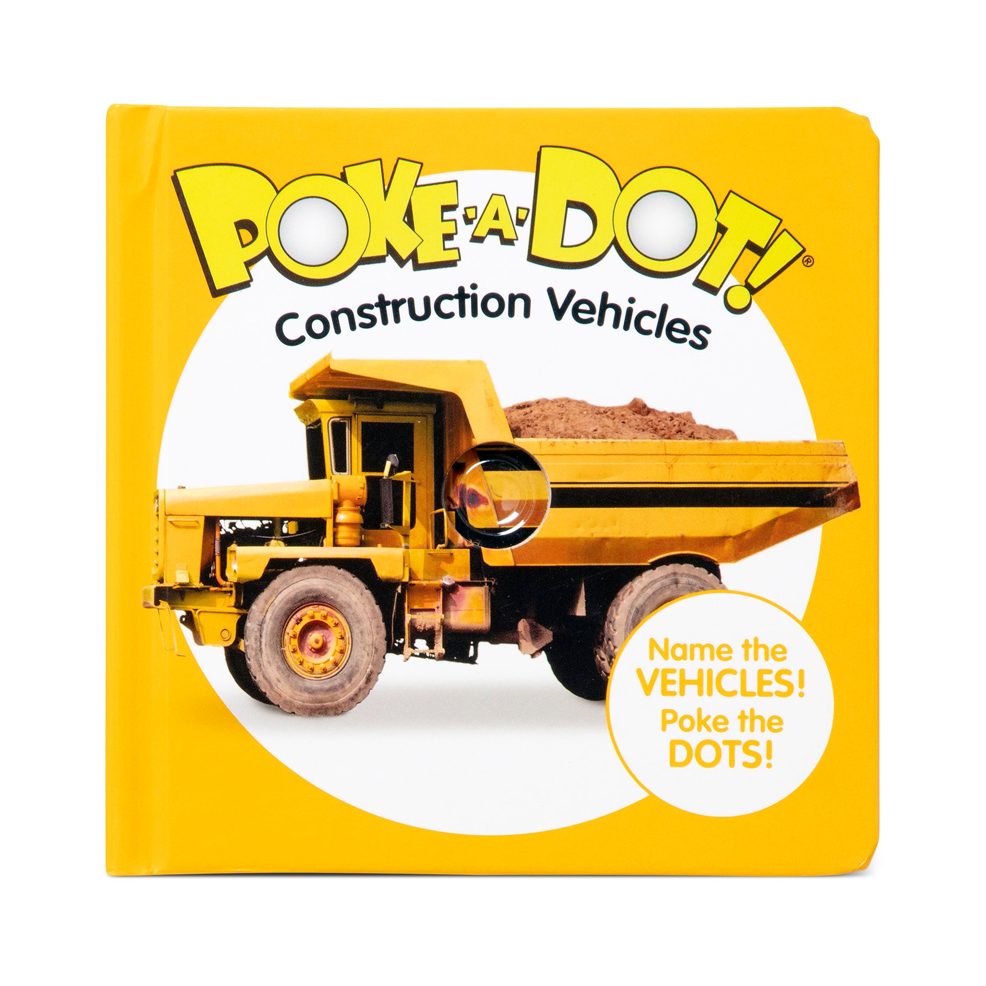 Poke-a-Dot: Construction Vehicles Board Book - Image 3