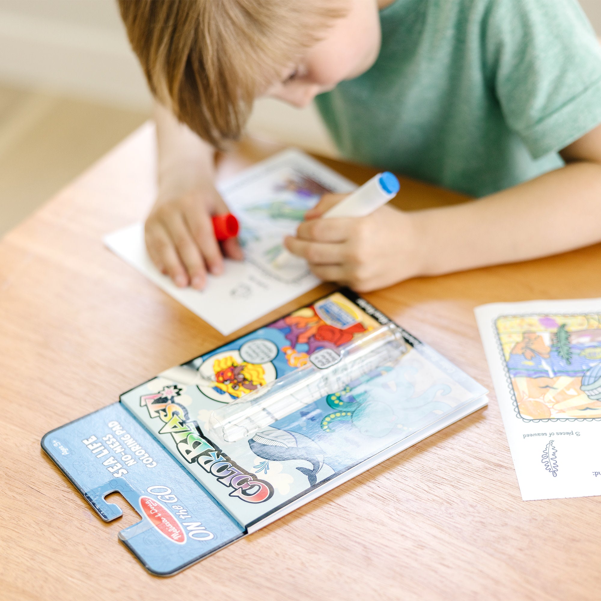 On the Go™ ColorBlast Color Reveal Pad – Sea Life - Image 2