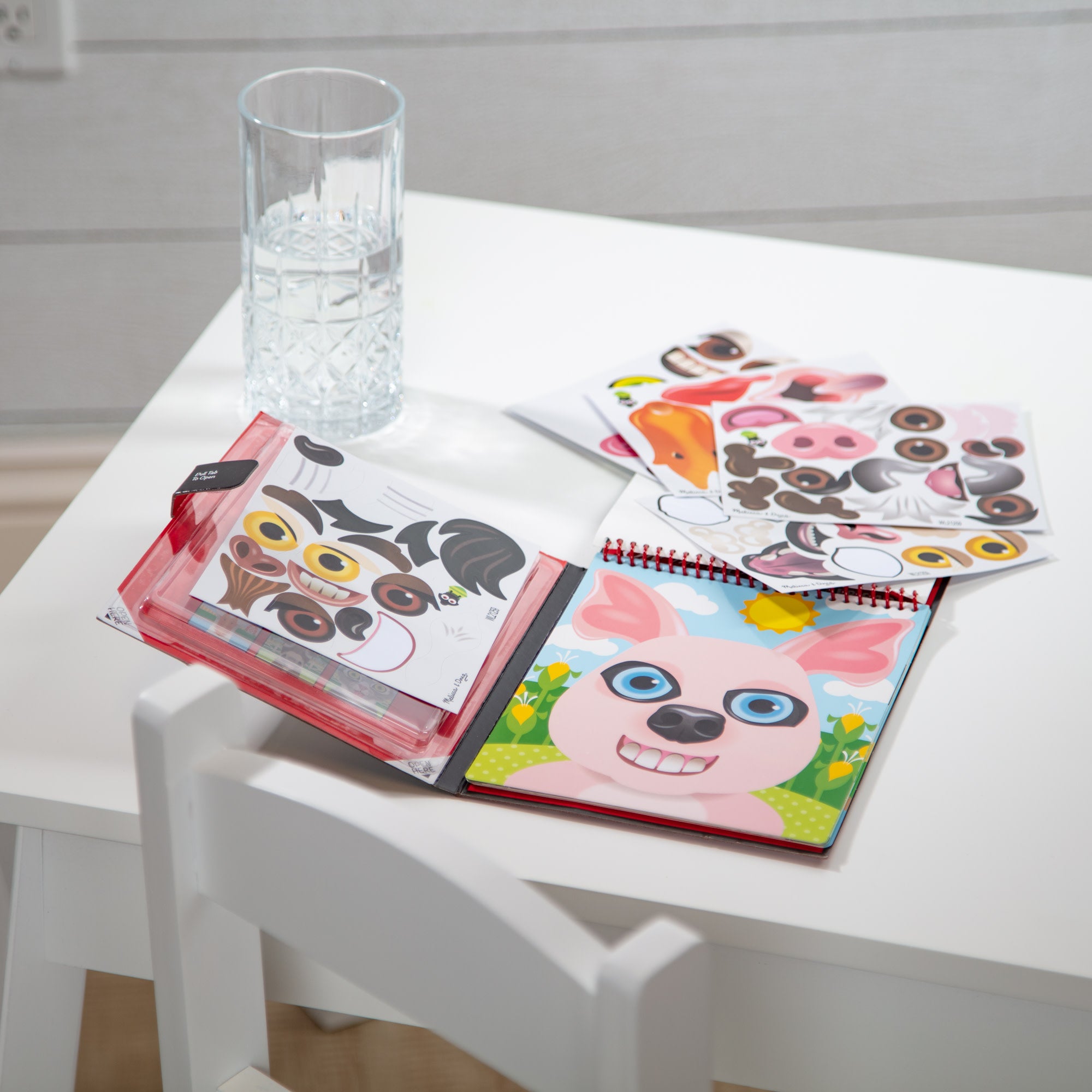 Make-a-Face – Farm Reusable Sticker Pad – On the Go Travel Activity - Image 9