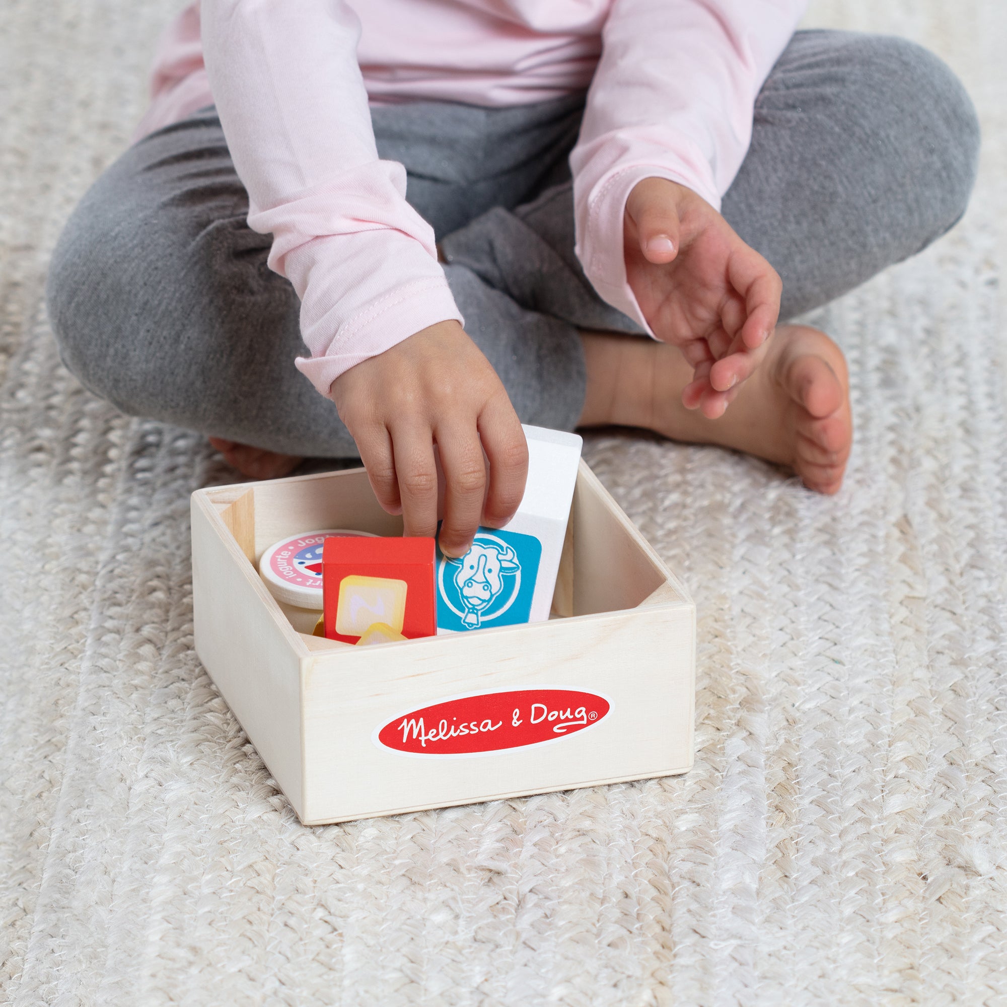 Wooden Food Groups Play Set – Dairy - Image 10