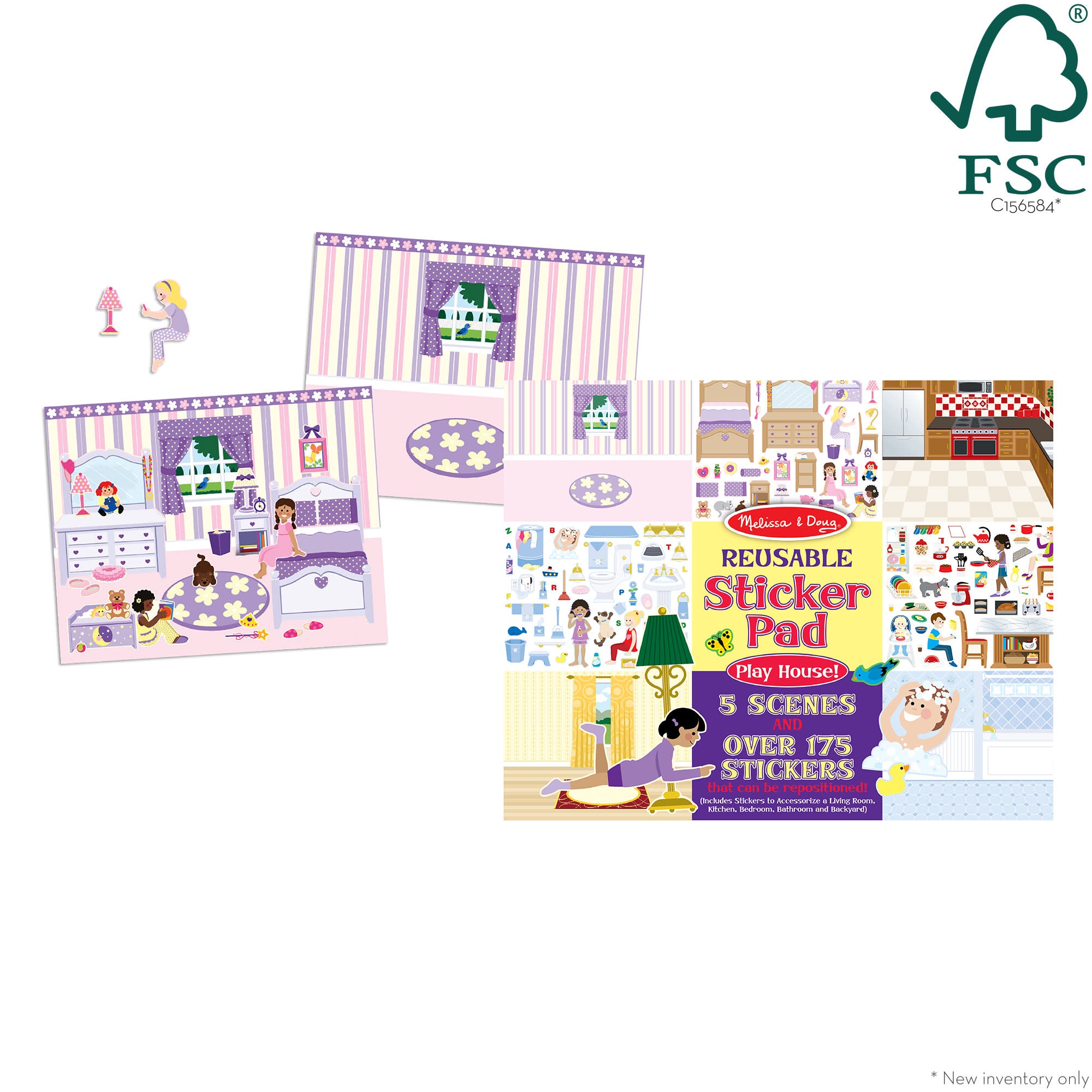 Reusable Sticker Pad - Play House! - Image 3