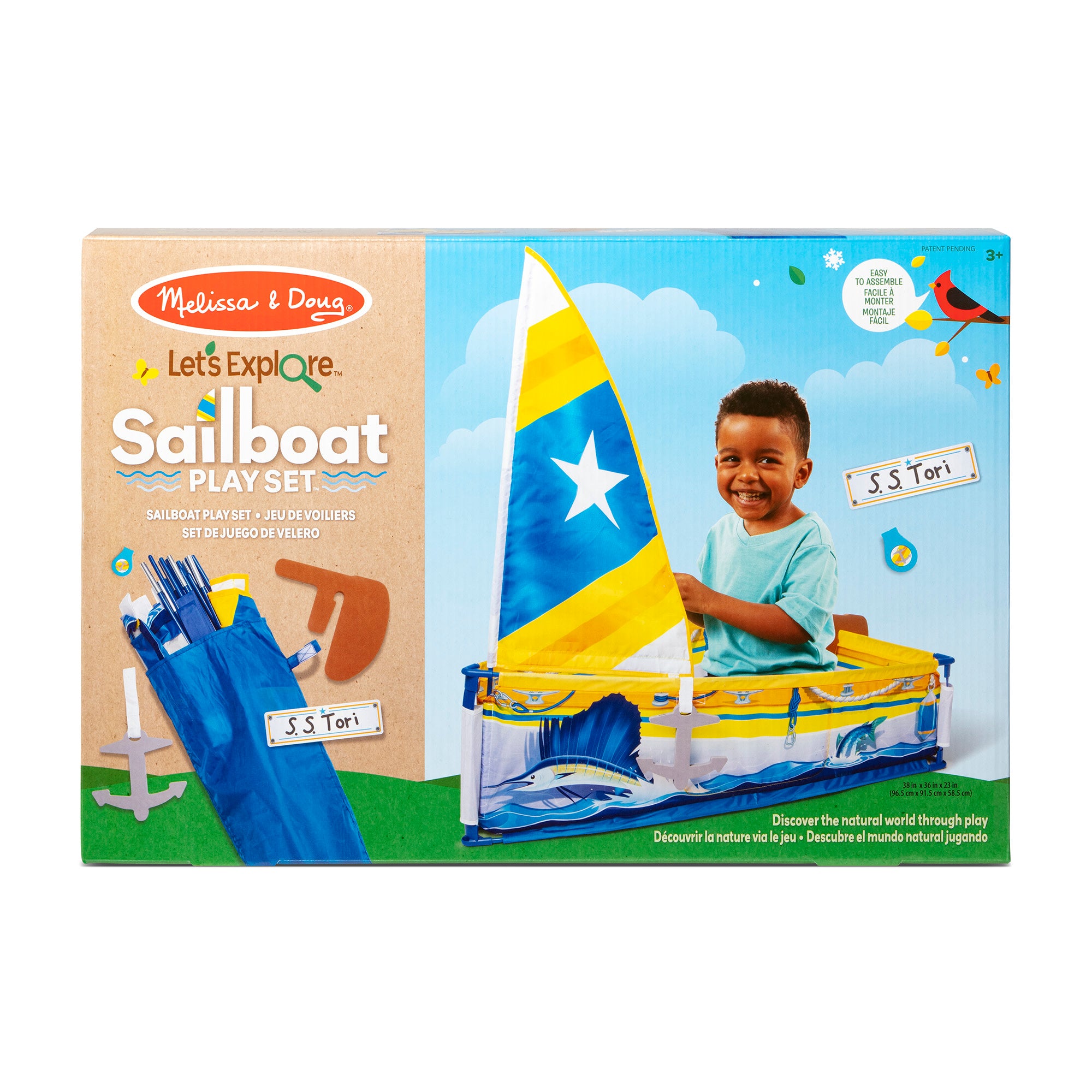 Let's Explore Sailboat Play Set - Image 3